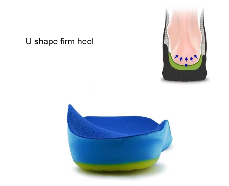 Washable PU foot supports - maintains corrective shape after repeated use